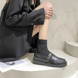Boots Women 2025 Korean Version Of Net Red Fashion Casual Martin Boots Women's Tide In Cool British Style Women's
