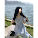 Sweet Summer New Thin Temperament French Design Sense Niche Dress
