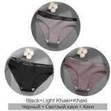 Cotton Women's Panties Panty Sexy Panties Female Underpants Solid Color Panty Intimates Women Lingerie