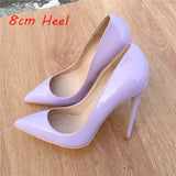 Pumps Brand Women Shoes 12cm High Heel Party Ladies Pointed Toe Shallow Sexy Banquet Heeld QP017