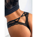Sexy Lace Panties Women Transparent Heart Low-Waist Underpant Hollow Out Thong Female Seamless G-String Underwear