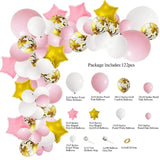 Silver Macaron Birthday Balloon Garland Arch Kit Party Foil Metal Balon Weding Baby Shower Birthday Party Decor Kids