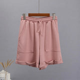 Summer Soft Cotton Sets Women Loose Casual 2 Pieces Long Sleeve Sweatshirt &amp; High Waist Pants Solid Outfits
