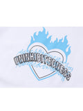 Letter Printed T-shirt Aesthetic Short Sleevle Chic Crop Top 2022 Summer Female 90s Fashion Casual Streetwear Y2K