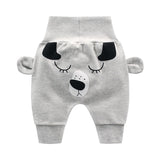 Cute Pants Boys Girl Cartoon High Waist Protection Belly Children Toddler Spring Autumn Winter Newborn Warm Velvet