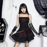 Summer New Sexy Hot Girl Blouse Women's Dress Dark Fashion Five-Pointed Star Suspenders Vest