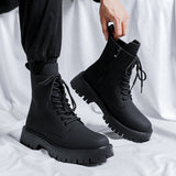 New Black High-Headed Men's Thick Tens