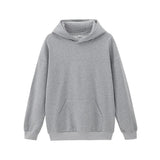 2021 Woman Hoodies Solid Color Pullovers Female Jumpers White Sweatshirts Oversized