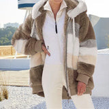 women's autumn and winter warm jacket thickened 5