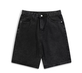 Bow Embroidery Denim Shorts-Outfit