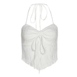 Summer Fashion Trend Women's New Slings A Word Shoulder-To-Shoulder Repair Body Strap Inside A Small