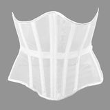 Long 27Cm Summer Net Yarn Thin Fish Bone Gift Lumbar Breathable Waist