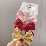 2021 New Leopard Print Hair Clips For Cute Girls BB Boutique Hairpins Bowknot Barrettes Headwear Kids Hair