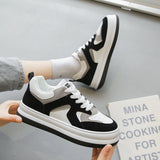 Women Shos 2022 Spring New White Shos Fashion Breathable Casual Sport Shoes Ladies Non Slip Flat Running Shoes Zapatos De