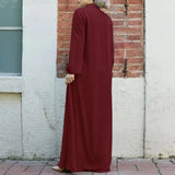 New Muslim Women's Clothing Middle Eastern Arab Style Zippered Open-Shirt Into The Bag Temperament Loose