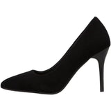 Heel Velvet Black Working Shoes Fine 42 Mouth Work Spring And Autumn 2025 Shallow Professional Code Pointy New High Heels