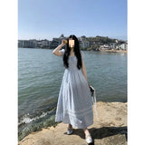 Sweet Summer New Thin Temperament French Design Sense Niche Dress
