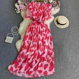 Zingj Chiffon Short-Sleeved