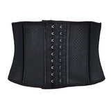 New Breathable Mesh Rubber Waist Seal 18Cm Short 9 Hook 9 Steel Bone Professional Fitness