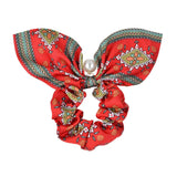 Chiffon Bowknot Elastic Hair Bands For Women Girls Solid Color Scrunchies Headband Hair Ties Ponytail Holder Hair