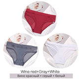 3PCS/Set Transparent Mesh Women's Panties Low Waist Ladies Briefs Female Underpants Fashion Girl Panty Lingerie