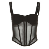 2025 Women's New Fashion Sling Screen Perspective Repair Sexy Inside A Small