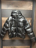New Autumn Women Faux Leather Jacket Pu Motorcycle Biker Coat Hooded Collar Loose Streetwear Black Punk