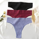 New Seamless Women's Panties Set High Waisted Thongs Woman Comfortable Women's Cotton Briefs Sexy Underpants For