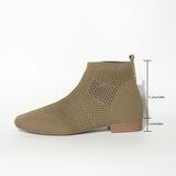 Size Women's Boots In The Barrel Black Boots Large Size Lady Short Boots In The Head Boots High Heel Boots Women's Shoes