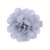 Pcs/lot Chiffon Petals Flower Hair Clips For Baby Girls Solid Hairpins Headdress Barrettes Floral Headwear Hair
