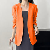 New Small Suit Jacket Spring And Autumn Early Autumn Suit With Fashion Simple Early Spring Leisure Top