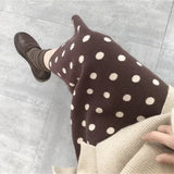 Polka Dot Midi Skirt- Outfit