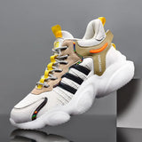 Top Men's Runing Shoes Spring Chunky Sneakers Comfortable Sport Shoes Outdoor Gym Walking Shoes Designer Reflective