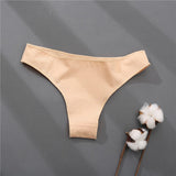 Cotton Women's Panties Letter Waist Underwear Female Underpants Comfortable Lady Low-Rise Panty Female Lingerie