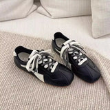 New Coloring College Style Training Shoes Women's Spring Fashion Soft-Soled Sports Leisure Agment