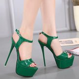 With High Heels Hate Sky Tall And Large Size 41-46 Women's Shoes