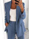 Fashion Lapel Slim Cardigan Temperament Suit Coat Women's Wear Blazer Women Colorful Blazer Jacket for Women Woman
