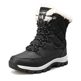 Cotton Boots Outdoor Women With Thick Thick Snow Boots Large Size Women's