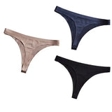 Seamless Thong Panties Sexy Briefs Solid Soft Thin Thongs Women Underwear Panties for Female Ladies Panty G String
