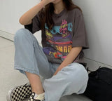 Motel Graphic Short Sleeve Oversized TeeOutfit