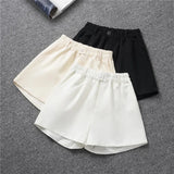 Zingj Waist Spring And Summer Shorts Female Spring And Autumn 2024 Korean Version Of Students Leisure Show Thin New Versatile Wear A Word Boots Pants