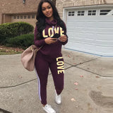 Women 2 Piece Set Loose Comfortable Simple Style Solid Color Long Sleeve Casual Suit Clothes 2020 top Spring