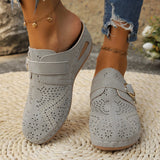 Trade Bao Head Half Slippers Women 2025 New With Slope And Large Size Hollow