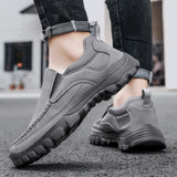 New Men's Lefu Shoes Casual Men's Shoes Large-Size Lightweight Dad Shoes Comfortable Men's