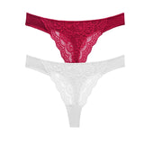 Lace Women's Panties G String Thong Low-Waist Female Underpant Hollow Out Breathable Seamless Underwear Women