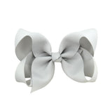 Solid Grosgrain Ribbon Hair Bows With Clip For Cute Girls Handmade Hair Clips Barrettes Hairpins Kids Hair