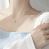 Hollow Sun Necklace PendantOutfit