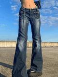 Vintage Low Waist Cargo Jeans- Outfit