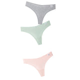 Women's Panties G-string Thong Cotton Underwear Sexy Panties Female Underpants Solid Letter Pantys Intimates