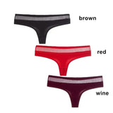 Women G-String Cotton Thongs Solid Sexy Panties Lace Underwear Female T-back Underpants Girls Bikini Panty Thongs